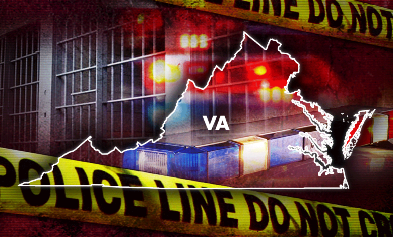 Stabbing suspect dead, policewoman wounded after Virginia gunfight