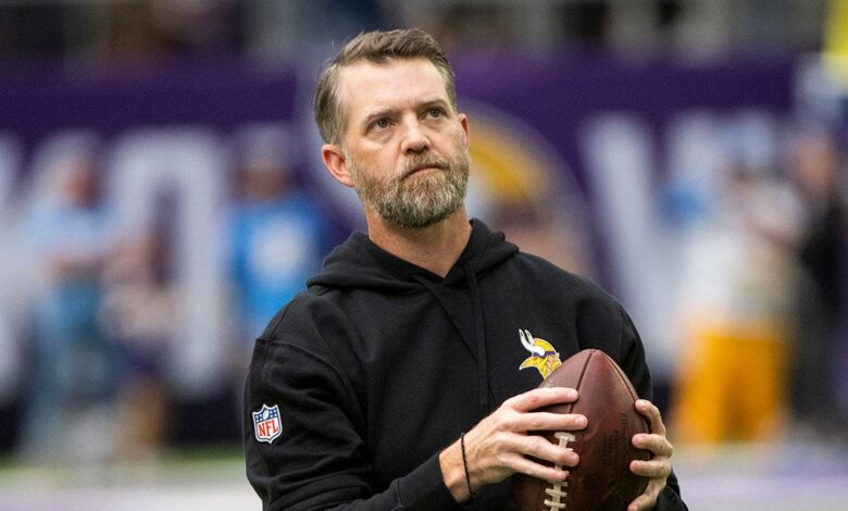 Vikings offensive coordinator arrested for DWI, still traveling with team for game against Raiders