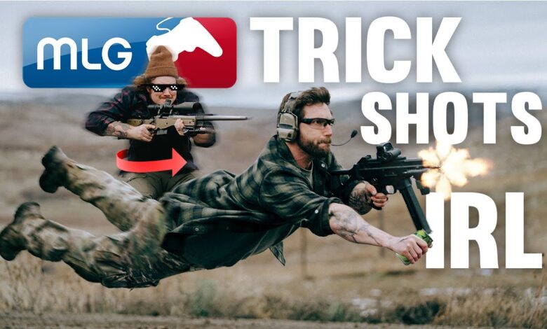 We Test Video Game Trick Shots With Real Guns