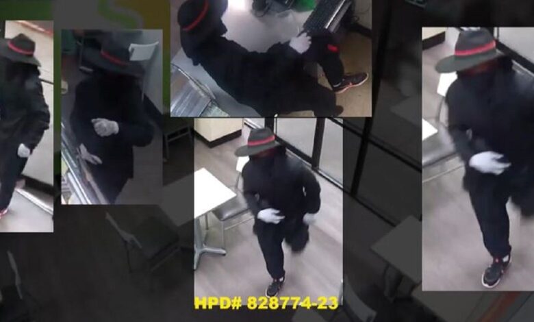 Houston robbery suspect dressed like Michael Jackson sought for Subway heist