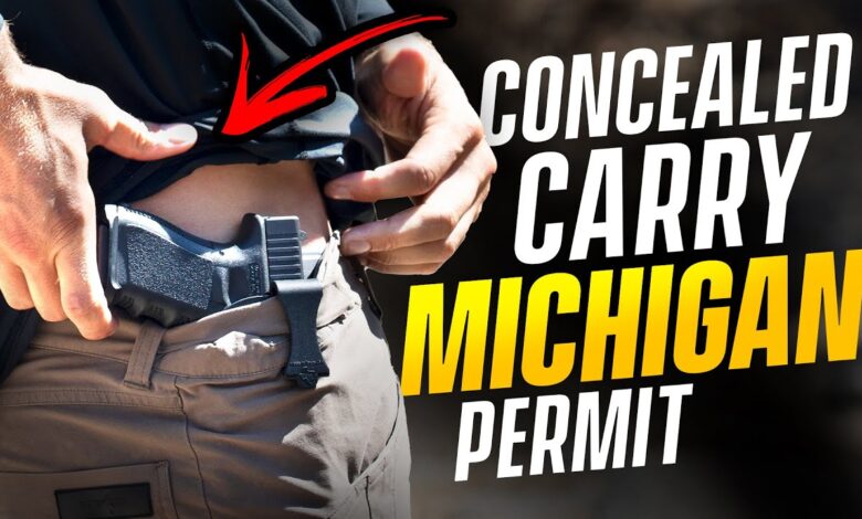 How to get your Michigan concealed carry permit (Updated)