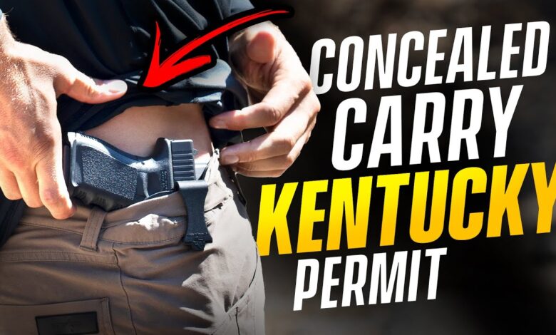 How to get your Kentucky concealed carry permit (Updated)