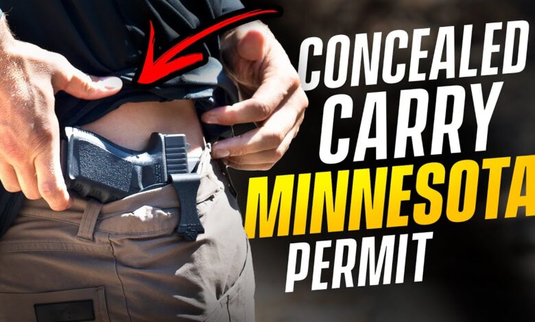 How to get your Minnesota concealed carry permit (Updated)