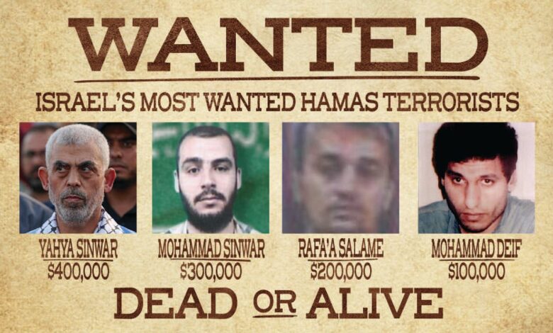 Israel’s most wanted: ‘Butcher of Khan Younis,’ other Hamas terrorists now in IDF’s sights