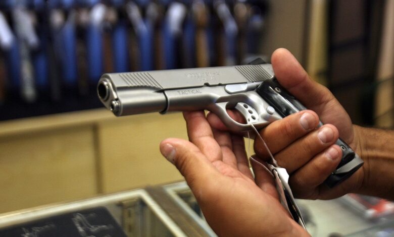 California law barring guns from most public spaces set to go into effect after appeals court ruling