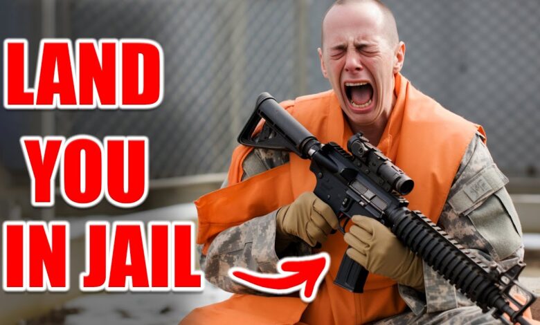 How an AR-15 Could Land You in Jail..?