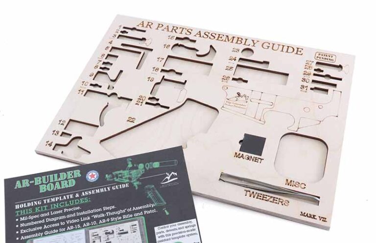 Organizing For Sanity: The AR Parts Holding Template