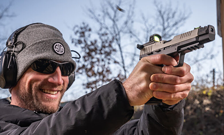 Competition-Ready Full-Size .22 LR Pistol