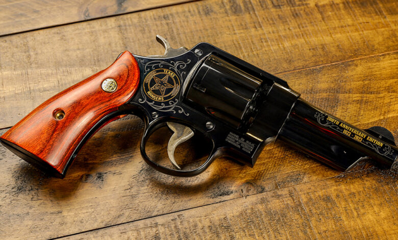 S&W Texas Rangers Model 20 in 357 Limited to 250!