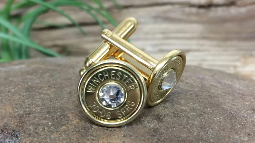 Bullet Designs 30-06 Cufflinks.