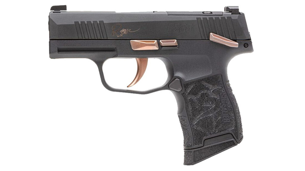 Valentine’s Day Gifts: Sig Sauer P365-380 Rose.