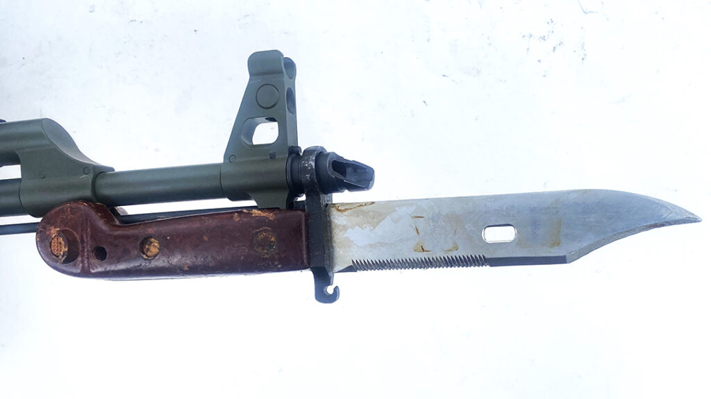 Bayonet attachment on the Thunder Ranch BFT47v2.