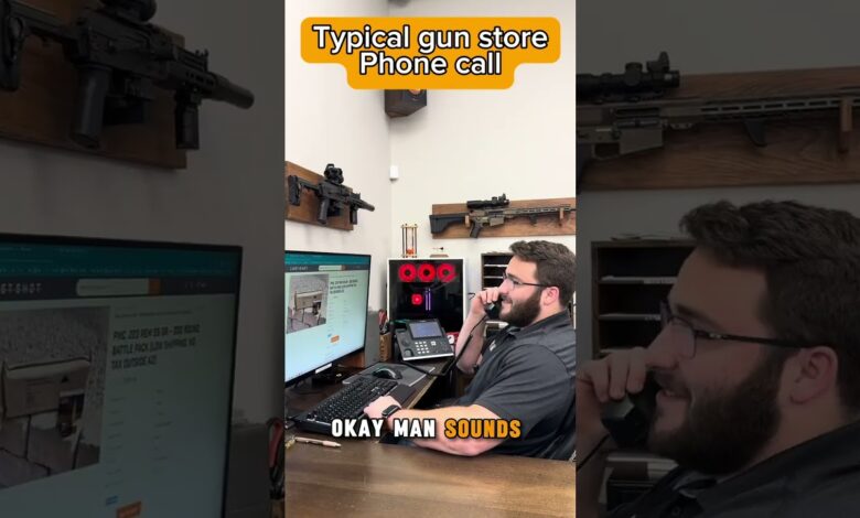 Your Typical Gun Store Phone Call 😂 (via @LouisianaFirearms)