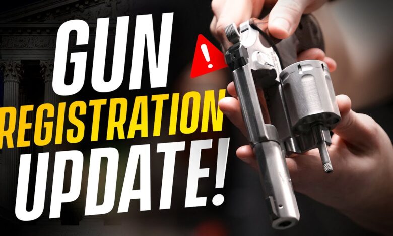 Gun Registration is Dead, BUT…