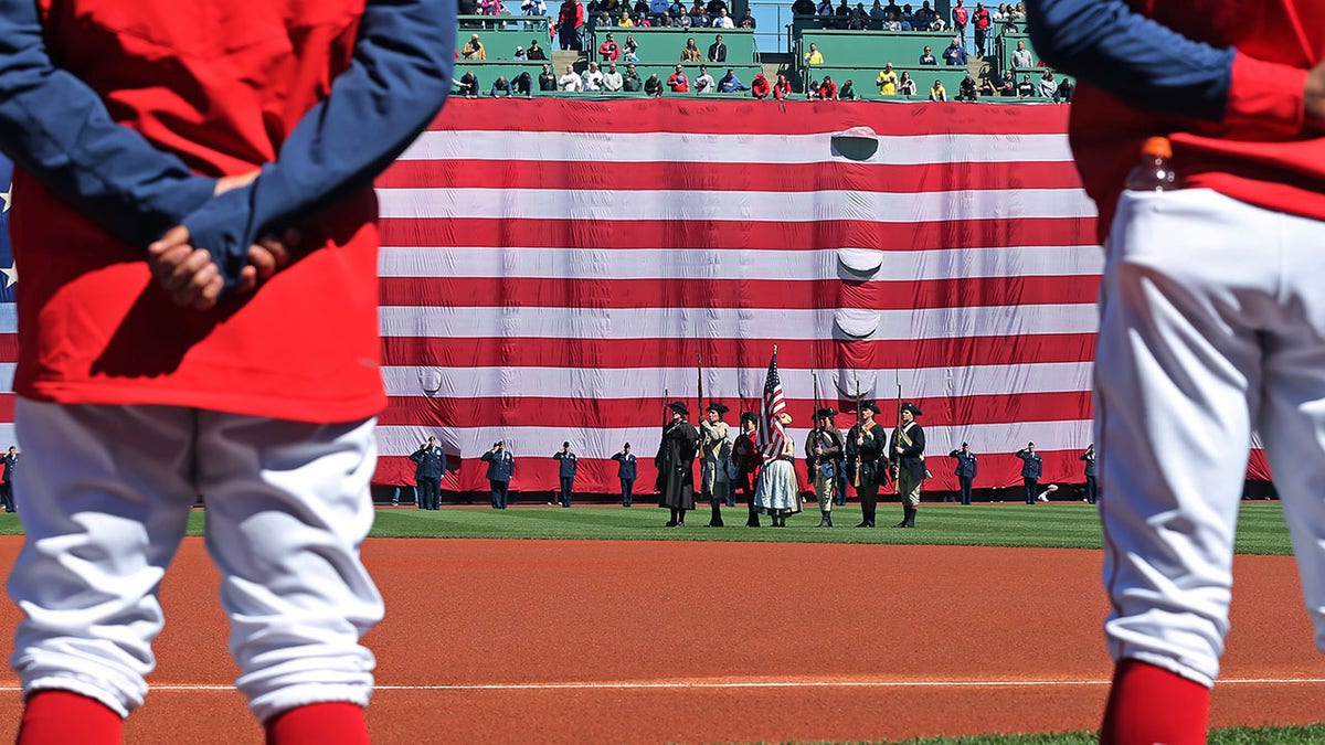 Fenway Park patriots day