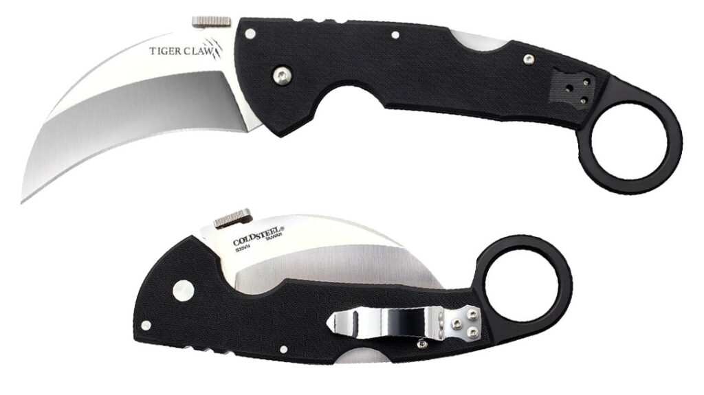 Cold Steel Tiger Claw karambit.