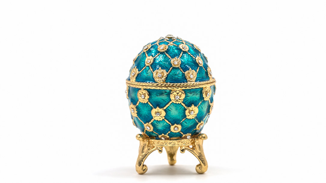 The Famous Faberge Eggs are still sought after by museums and collectors the world over.