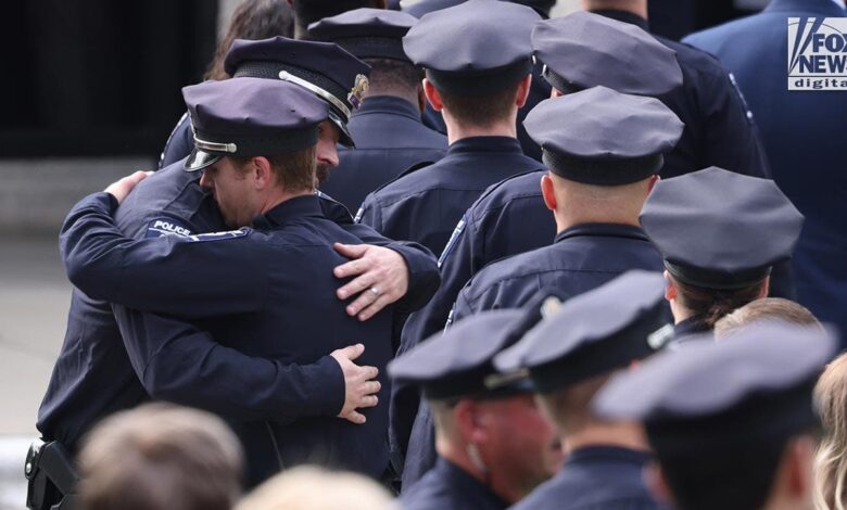 Charlotte officer killed in line of duty remembered in memorial as man who'd give the 'shirt from his back'