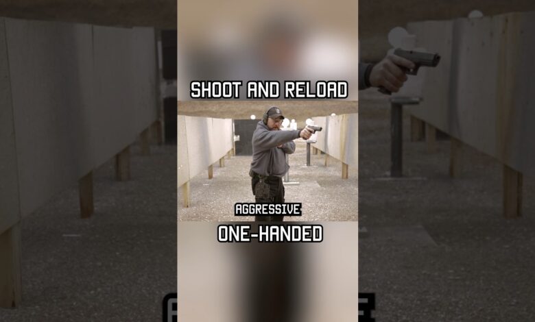 RELOAD BETTER ONE HANDED #reload #tactics #training #shortsvideo #shorts #youtubeshorts #military