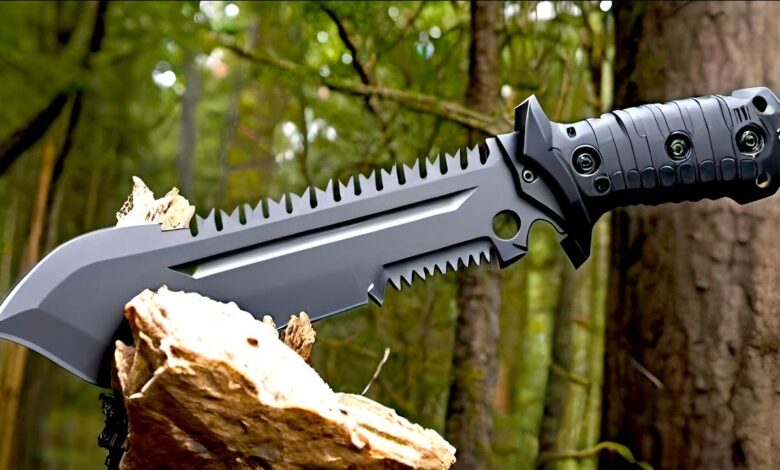 7 Mind-Blowing Survival Knives on Amazon!