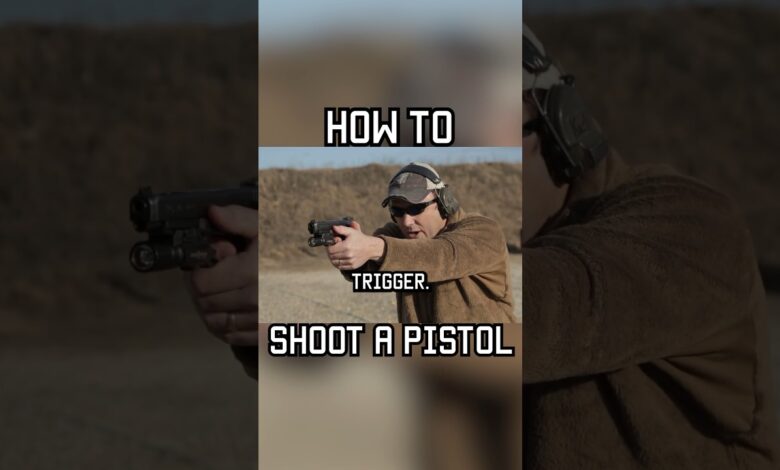 SHOOT YOUR PISTOL BETTER #pistol #military #training #shortsvideo #youtubeshorts #shorts