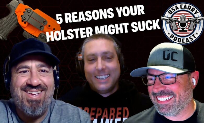 5 Reasons Your Holster Might Suck with Jacob Paulsen of KSGArmory.com | E7 | USA Carry Podcast