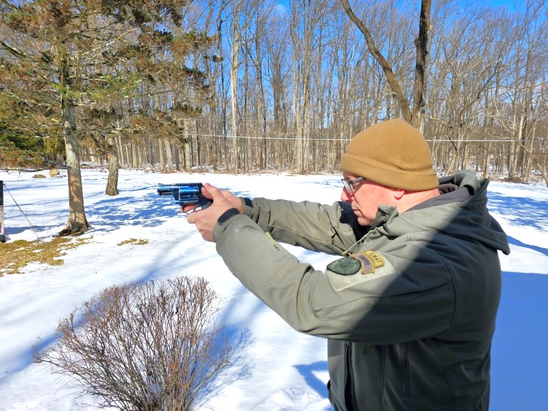 The Taurus at the range.