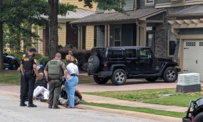 Georgia police remove squatters allegedly occupying home since Christmas