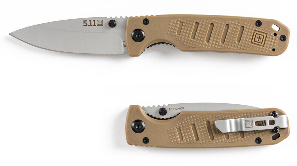 Backup Knives: 5.11 Tactical Icarus DP Mini.