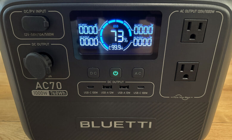 Honest Bluetti AC70 Review: Portable Power