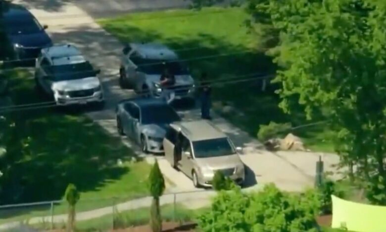 Homeowner Holds Suspect at Gunpoint After High-Speed Chase Through Suburbs