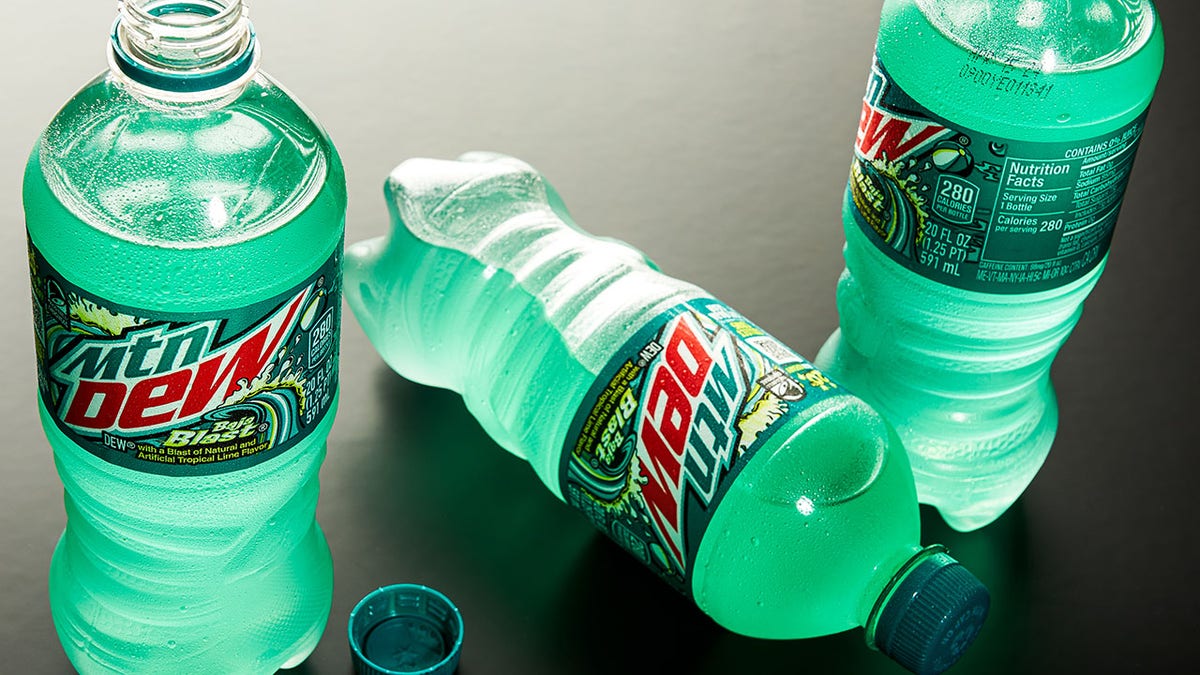 Mountain Dew bottles