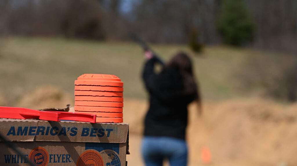 The author then moved back to the .410 to shoot skeet.