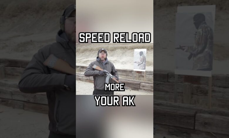 Reload your AK FASTER #military #ak #training #youtubeshorts #shorts #shortsvideo #drill