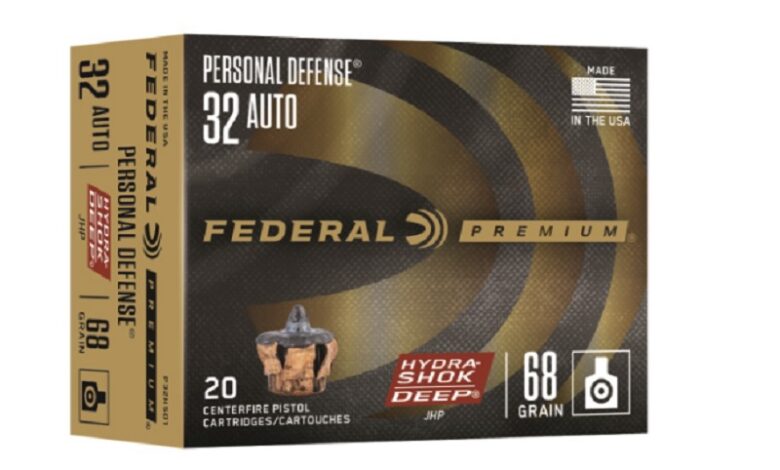 Federal Hydra-Shok Deep Now in .32 ACP