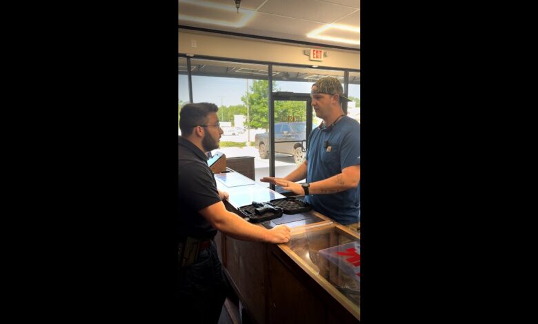 Don't be this guy at the gun store! (via: @LouisianaFirearms)