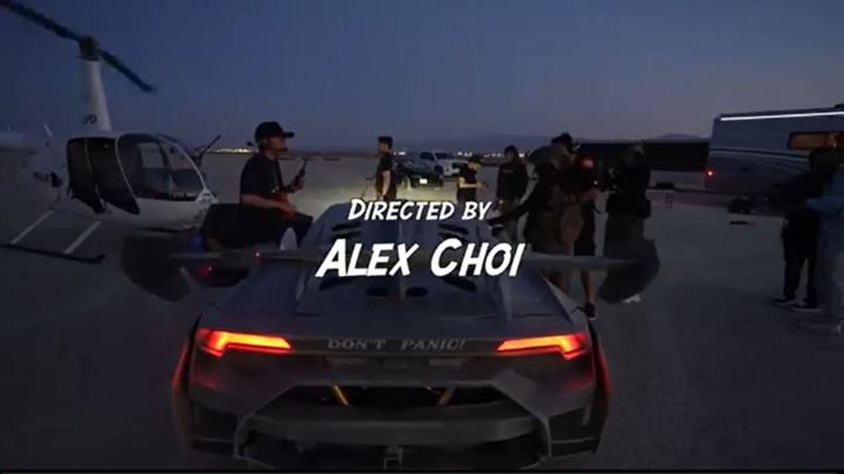 A screengrab of Alex Choi's video