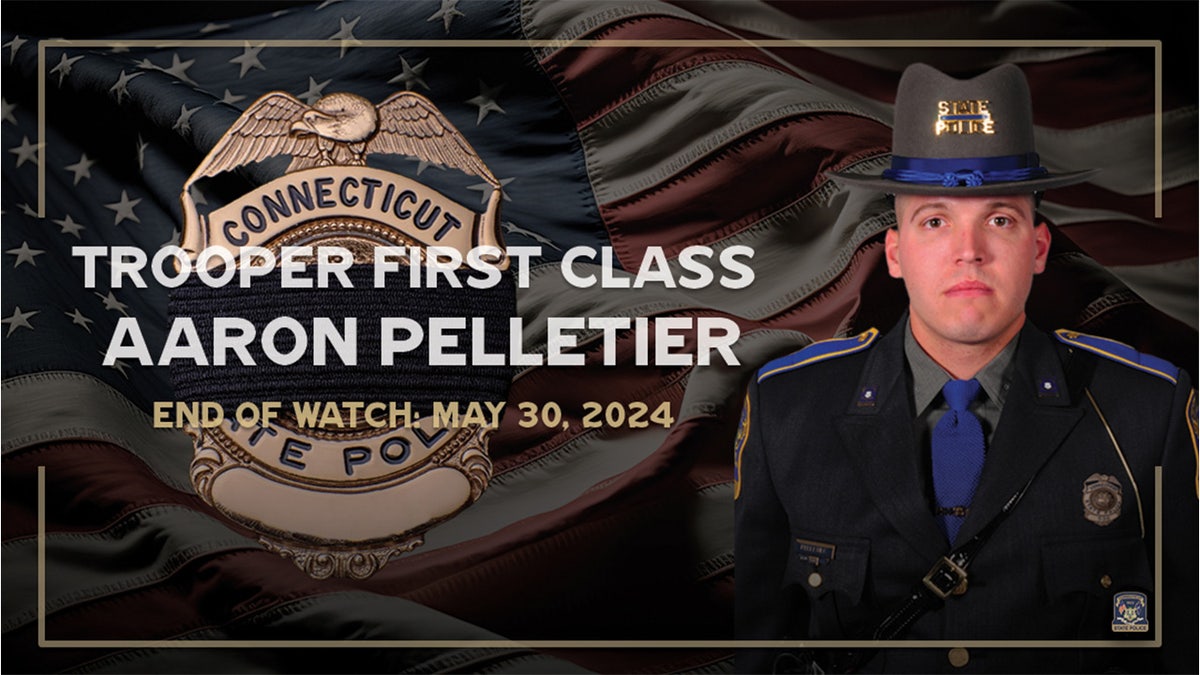 Connecticut State Police First Class Trooper Aaron Pelletier
