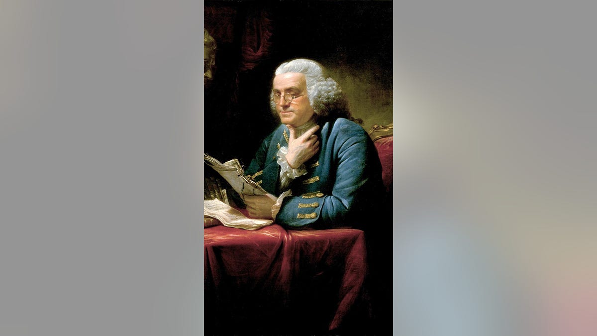 portrait of Benjamin Franklin