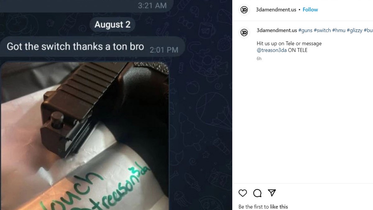 Screenshot showing an Instagram post linked to suspect Hayden Espinosa