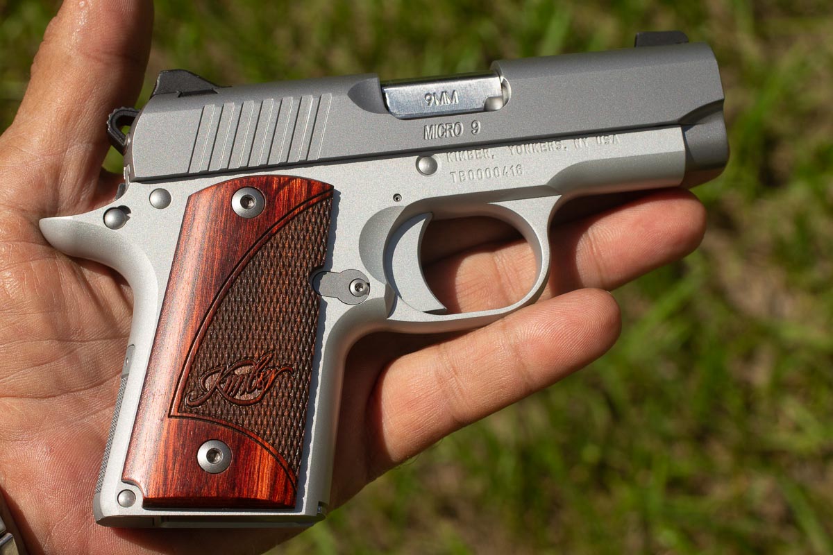 Kimber Micro9 in hand