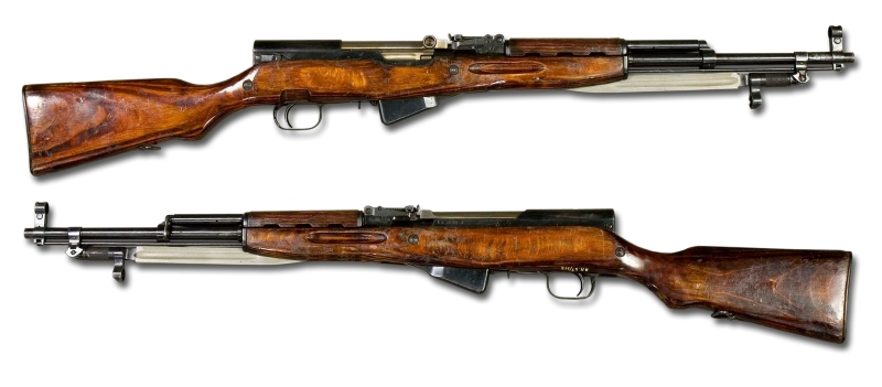 Soviet SKS carbine.