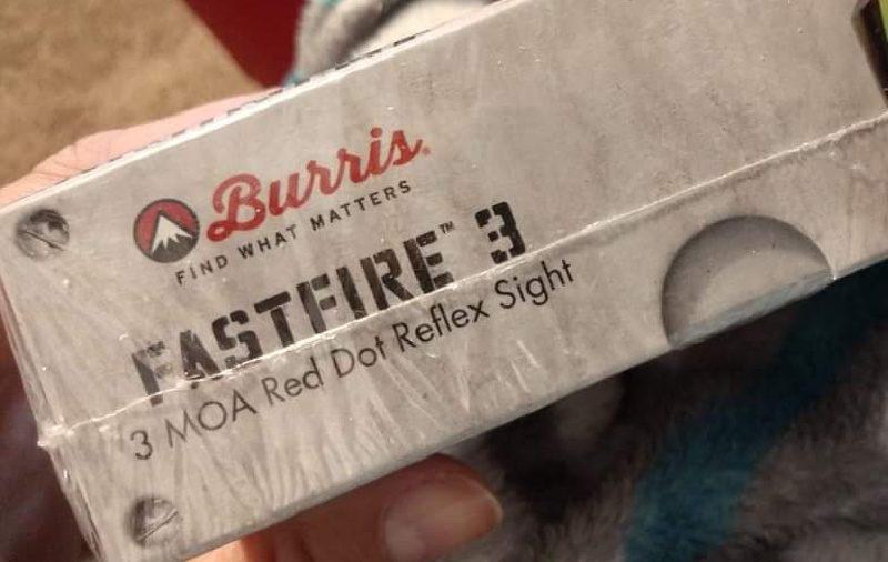 burris fastfire 3 in box