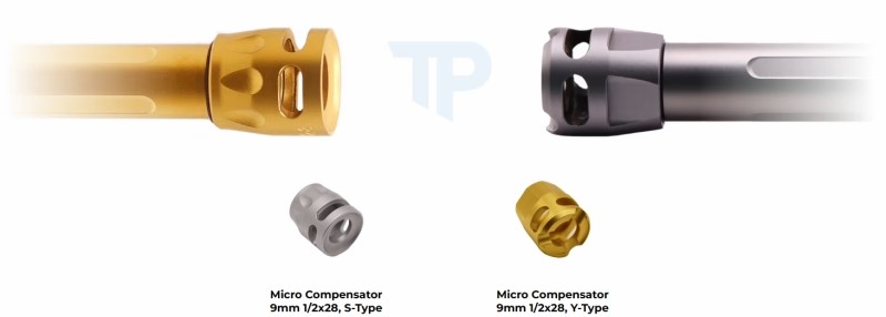 True Precision pistol compensators