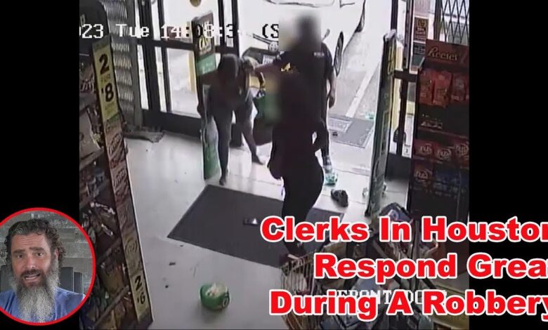 Clerks In Houston Respond Great During A Robbery