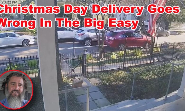 Christmas Day Delivery Goes Wrong In The Big Easy