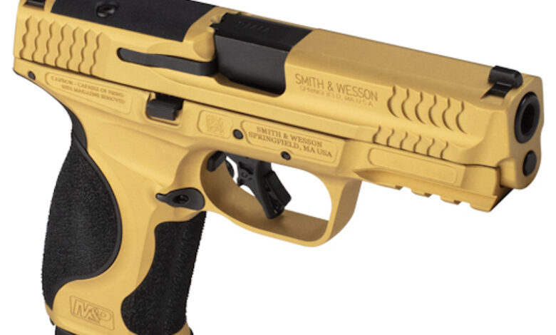 Zander-Exclusive Gold S&W M&P M2.0 Pistols