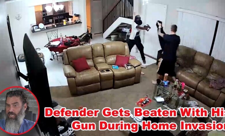 Defender Gets Beaten With His Gun During Home Invasion