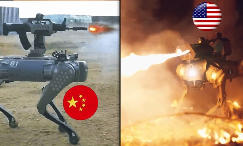 🔵 Military Update  – 🇺🇸 & 🇨🇳 Robot Dog Armies  • 🇦🇪 Expands UAV Arsenal  • 🇰🇷 Anti-Drone Lasers