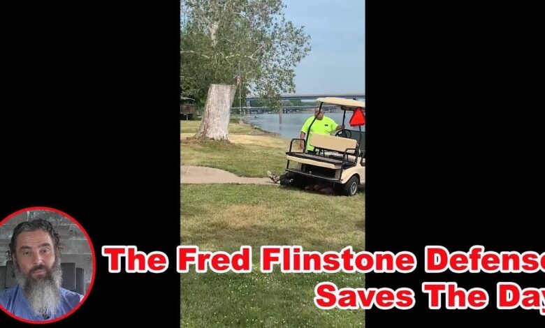 The Fred Flinstone Defense Saves The Day